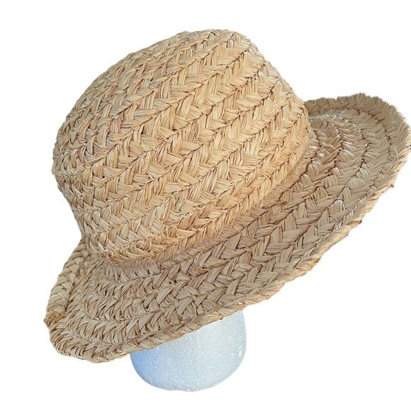 Francesca Bing Hats Florence Italy Straw Hat - Picture 2 of 6